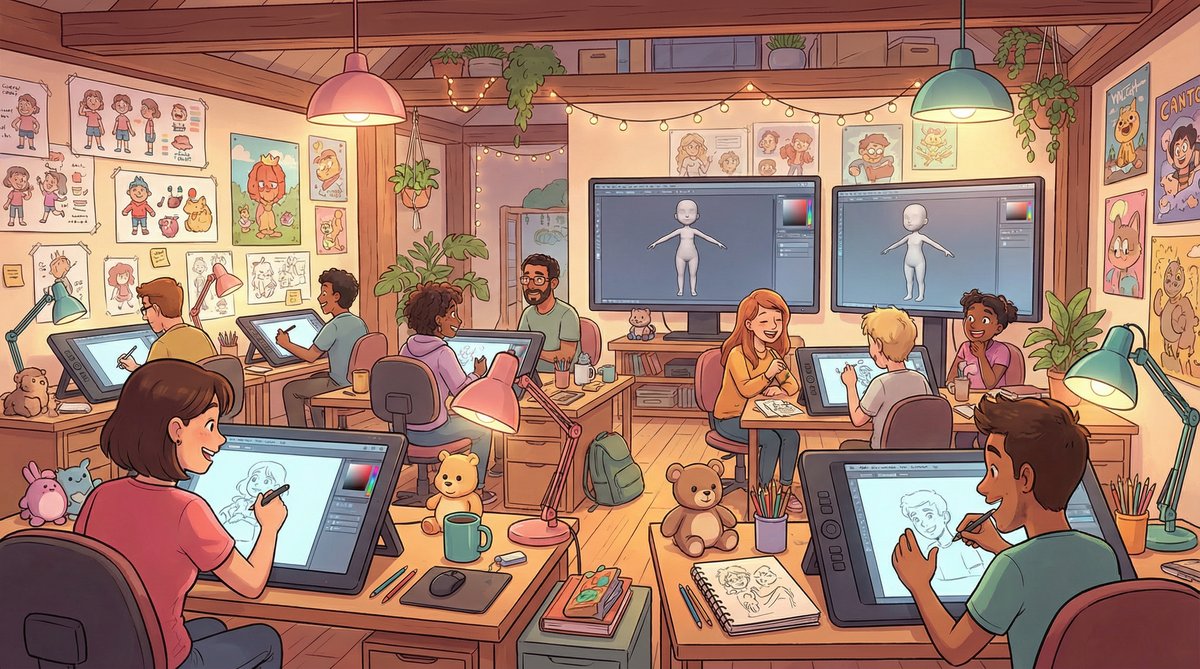 樱花动漫动画创作视频